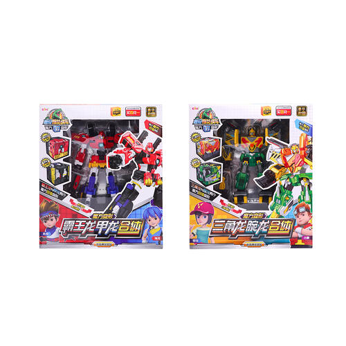 Eaki心奇爆龙战车豪华魔方合体变形系列 - 随机发货