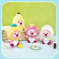 Zanmang Loopy - Fruit Head Cover Detachable Doll (Dragon Fruit) - Assorted