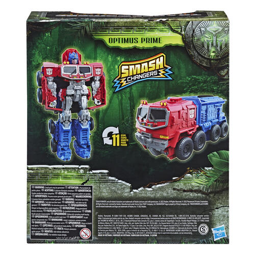 Transformers Rise of the Beasts Smash Changer Optimus Prime