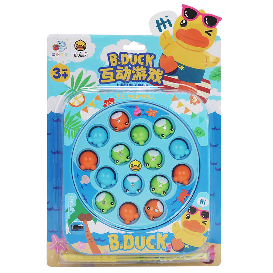 B.Duck B O Fishing Game Set With Musi 36M Assorted Toys R Us China Official Website