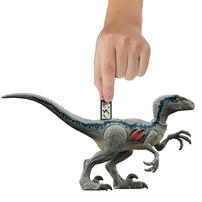 Jurassic World EXTREME DAMAGE Owen & Velociraptor 'Blue' Pursuit Pack