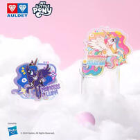 小马宝莉亚克力挂件 1个装 - 随机发货