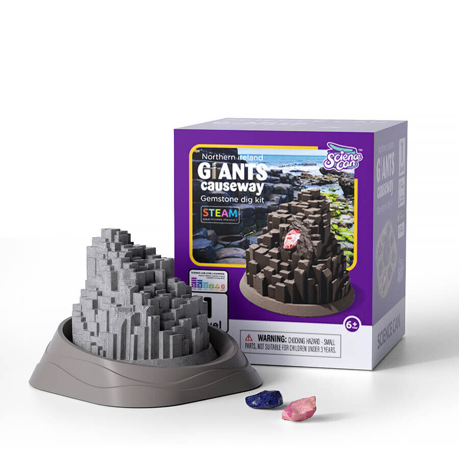 Science Can Northern Ireland Giants Causeway Gemstone Dig Kit
