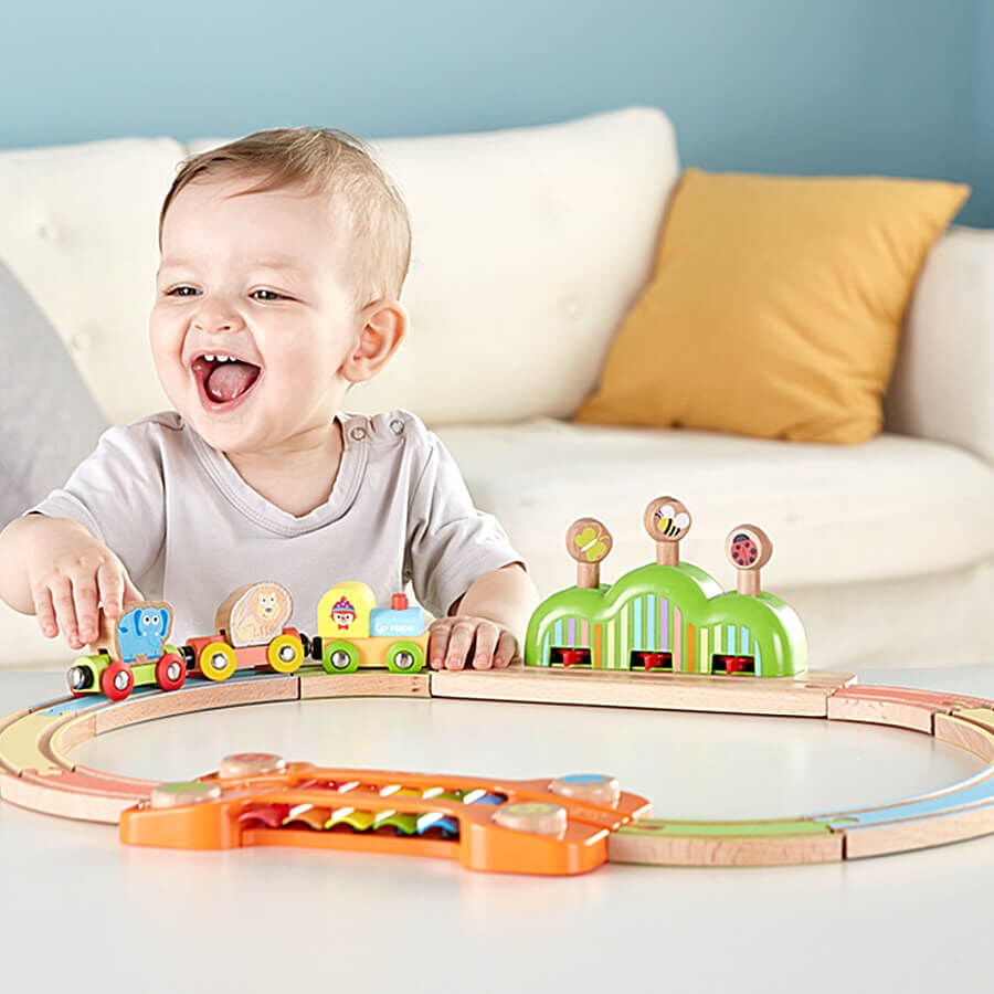 Hape forest railway set sale