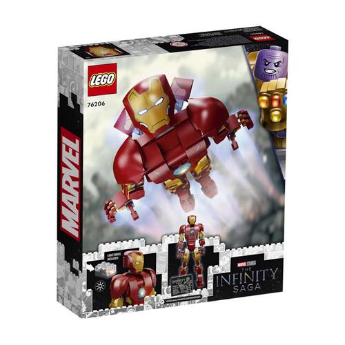 LEGO乐高漫威超级英雄系列 76206 钢铁侠人偶 