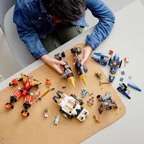  LEGO乐高幻影忍者系列 71765 忍者超级组合机甲 