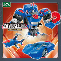 Tobot The Crazy Shark - Diamond Edition (Two Body) Captain Zack