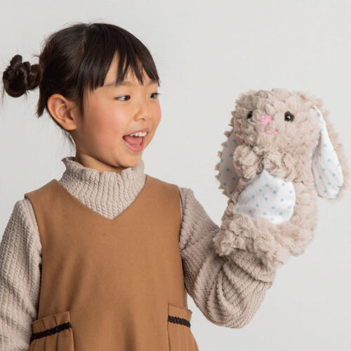 Friends For Life Handy-bunny Hand Puppet Soft Toy 25cm