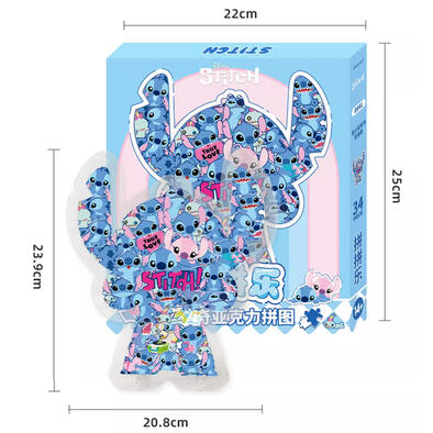 迪士尼亚克力拼图-史迪奇