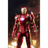 Marvel Iron Man 4-Inch Iron Man Hall Of Amor Set-Mark50