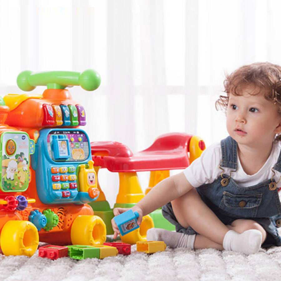 Vtech push and ride alphabet train big w 2025