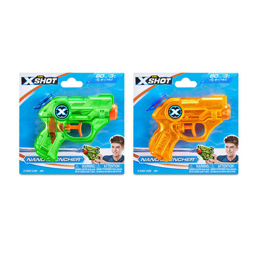 Zuru筑愉 X-Shot X 特攻掌心迷你水枪 - 随机发货