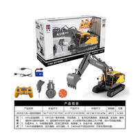 Double Eagle Volvo 3 In 1 Remote-Controlled Excavator