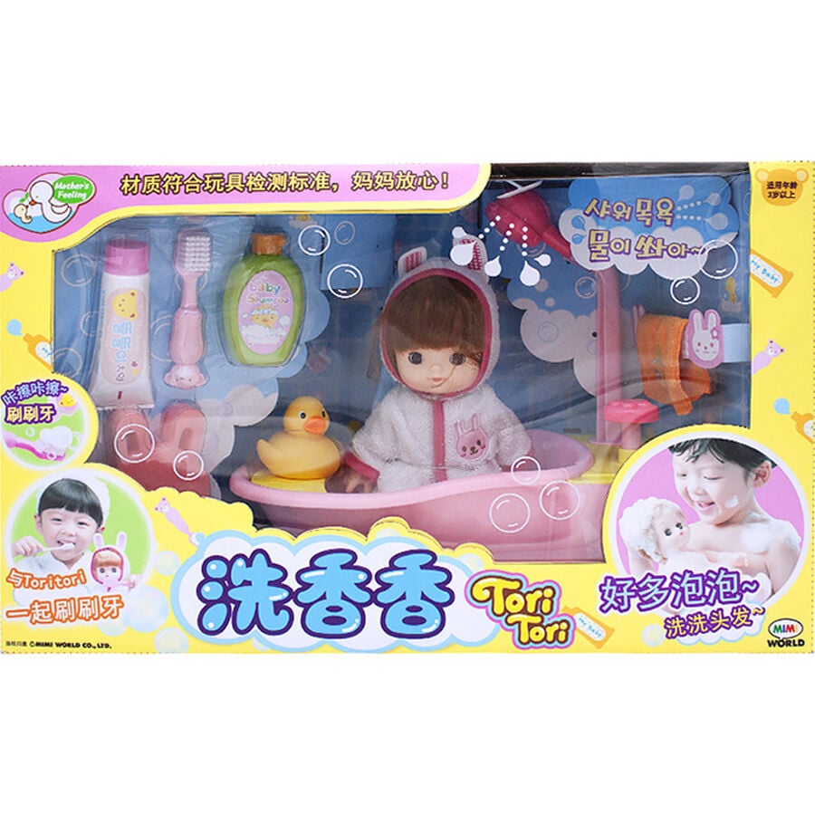 Mimi World Tooth Brushing & Bathing Tori Tori | Toys”R”Us – China