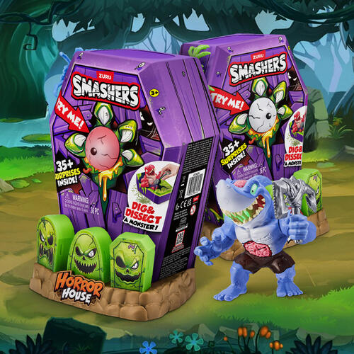 ZURU Smashers-Horror House-Large House,S1 - Assorted