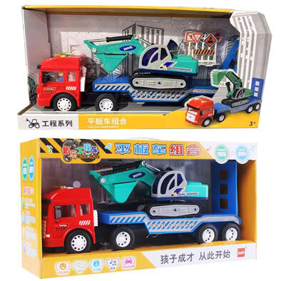 Lefei乐飞 灯光音乐讲故事-平板车组合 - 随机发货