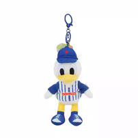 Disney-Donald Duck Lies On Baseball Plush Keychain - Assorted