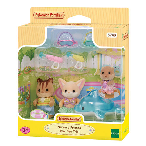 Sylvanian Families Nursery Friends -Pool Fun Trio 
