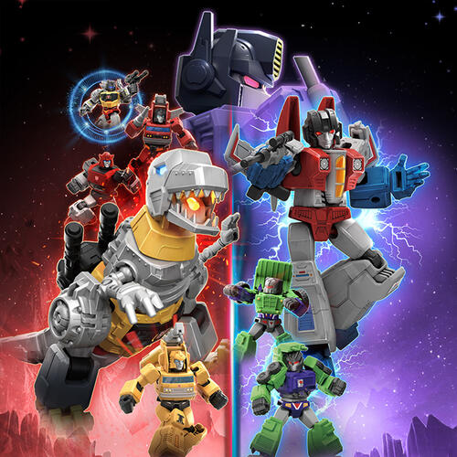Bloks布鲁可 Transformers变形金刚群星版第2弹-紧急呼救 - 随机发货