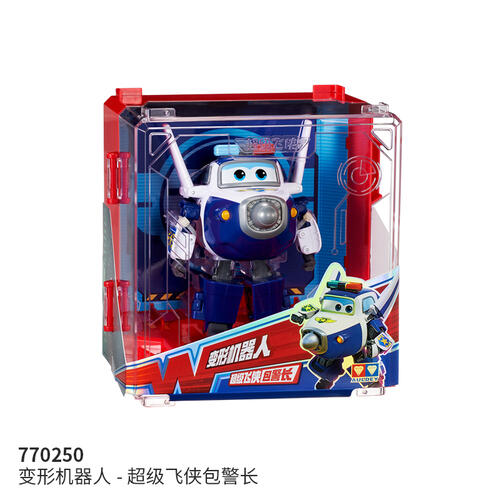 SuperWings  变形机器人-超级 飞侠包警长