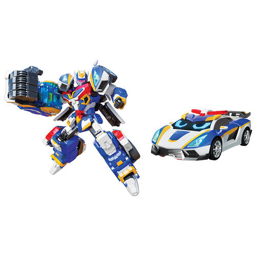 Metal Cardbot Blue Cop S