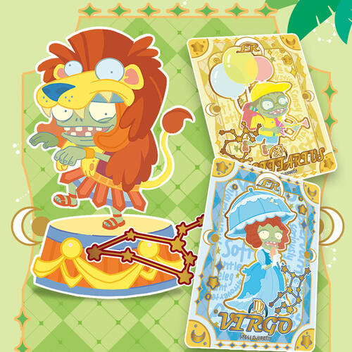 卡游 植物大战僵尸-悠然假日-萌芽包 1小包 - 随机发货