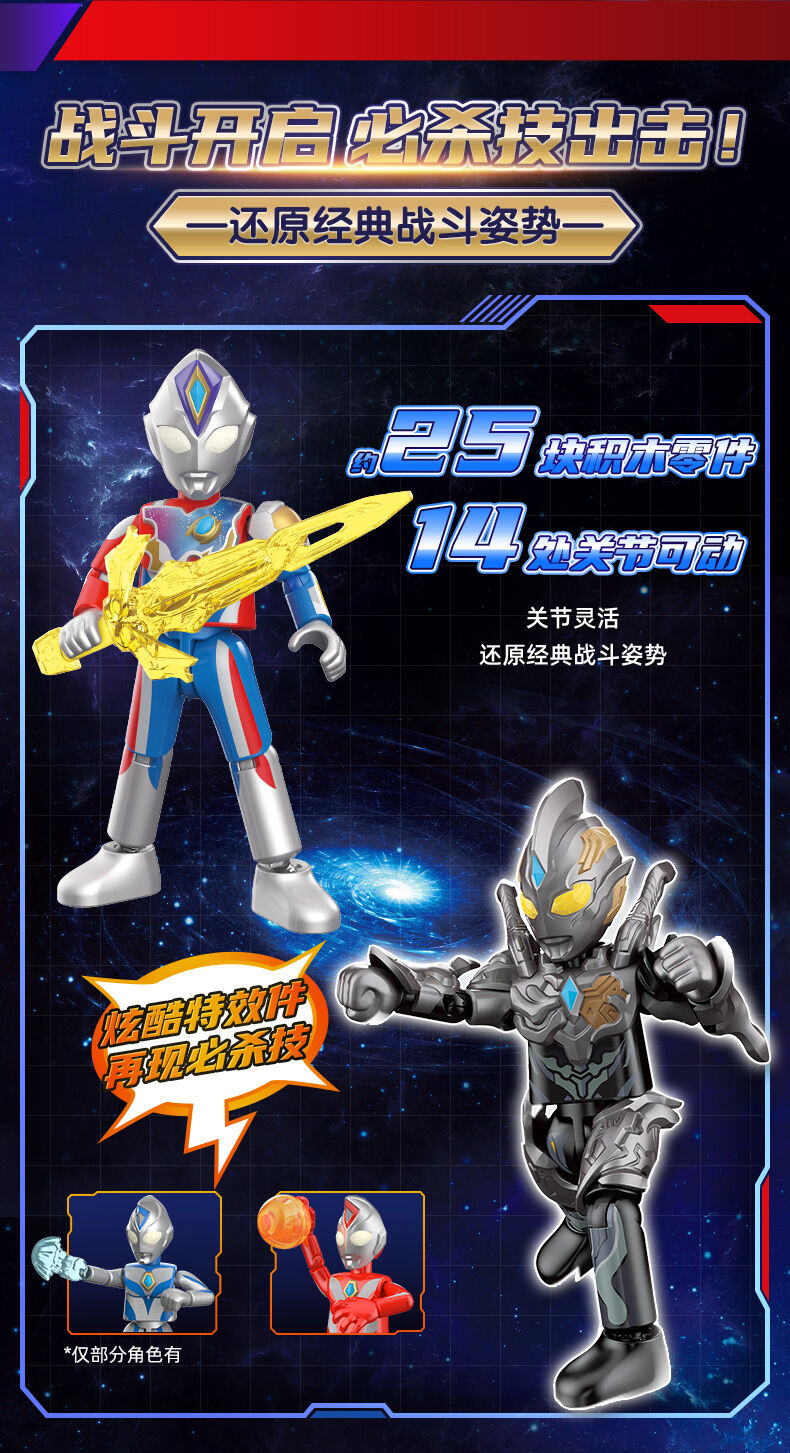 Bloks布鲁可奥特名鉴布鲁可积木人群星版第七弹- 随机发货| 玩具