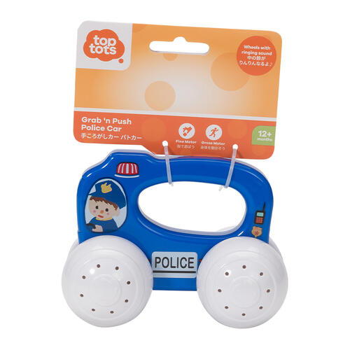 Top Tots Grab 'n Push Police Car