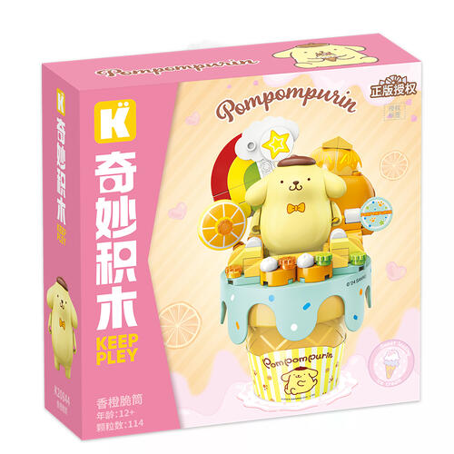 Keeppley奇妙积木 香橙脆筒