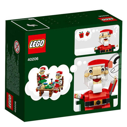 LEGO乐高 40206 圣诞惊喜礼盒（圣诞老人款）