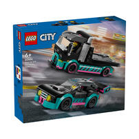 LEGO City Race Car and Car Carrier Truck 60406