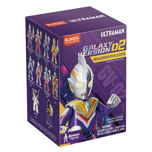 Ultraman奥特曼 奥特英雄布鲁可积木人群星版第二弹 - 随机发货