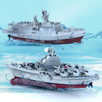 Innovation Toys - Remote Control Aircraft Carrier/Remote Control Frigate