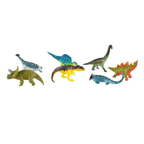 Recur 12 Pieces Dinosaurs Set In Tub