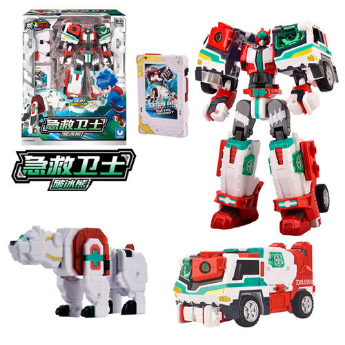 Metal Cardbot Robot+animal Dual Transformation