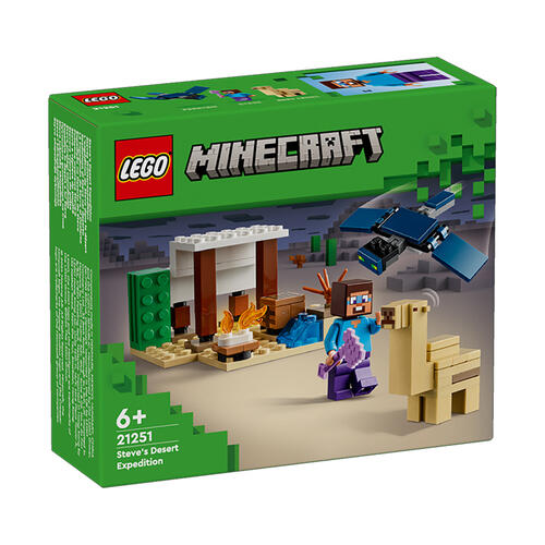 LEGO Minecraft 21251 Steve'S Desert Expedition