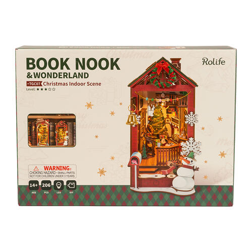 Rolife Christmas Indoor Scene