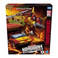 Transformers Generations War For Cybertron: Kingdom Commander Wfc-K29 Rodimus Prime With Trailer Action Figure