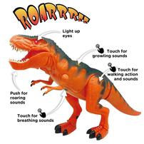 Animal Zone Battery Operated Interactive Walking T-Rex