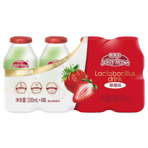 Jelley Brown Lactobacillus Strawberry (Drinking