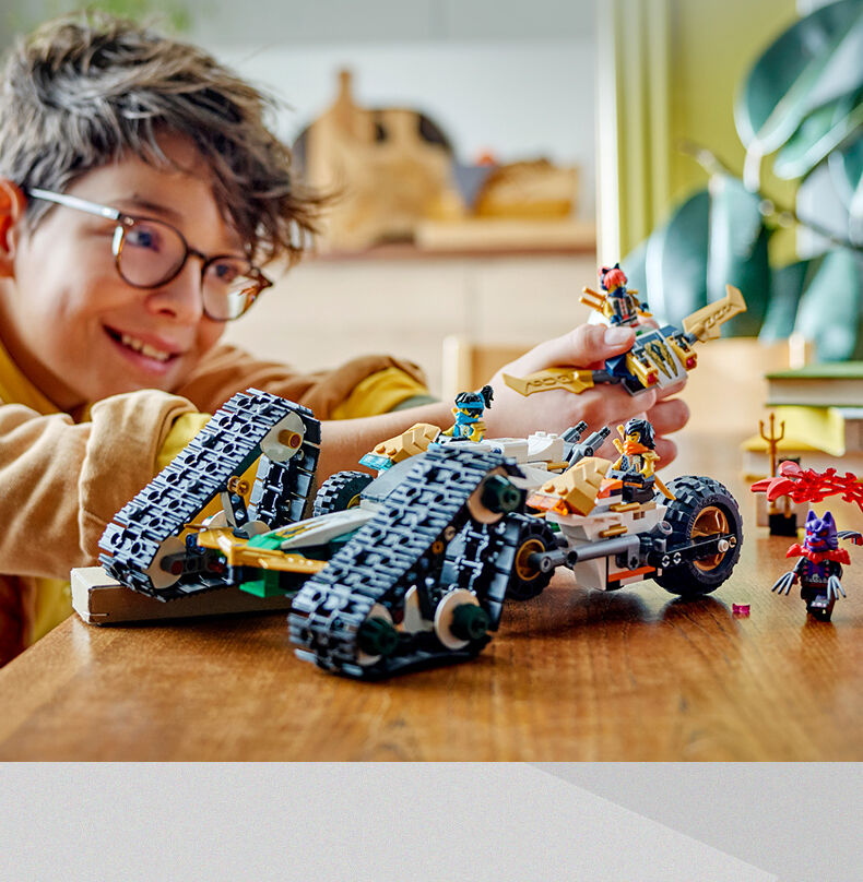 LEGO乐高幻影忍者系列71820 忍者团队组合战车| 玩具反斗城中国官方网站| Toys