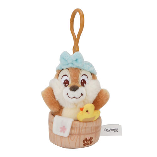 Disney-Chip Is In The Shower Plush Keychain