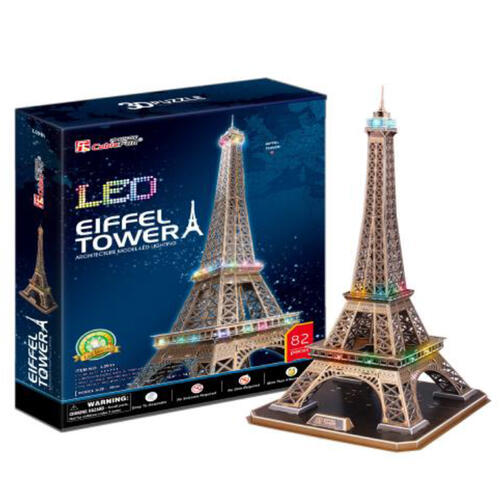 Cubicfun Eiffel Tower Led