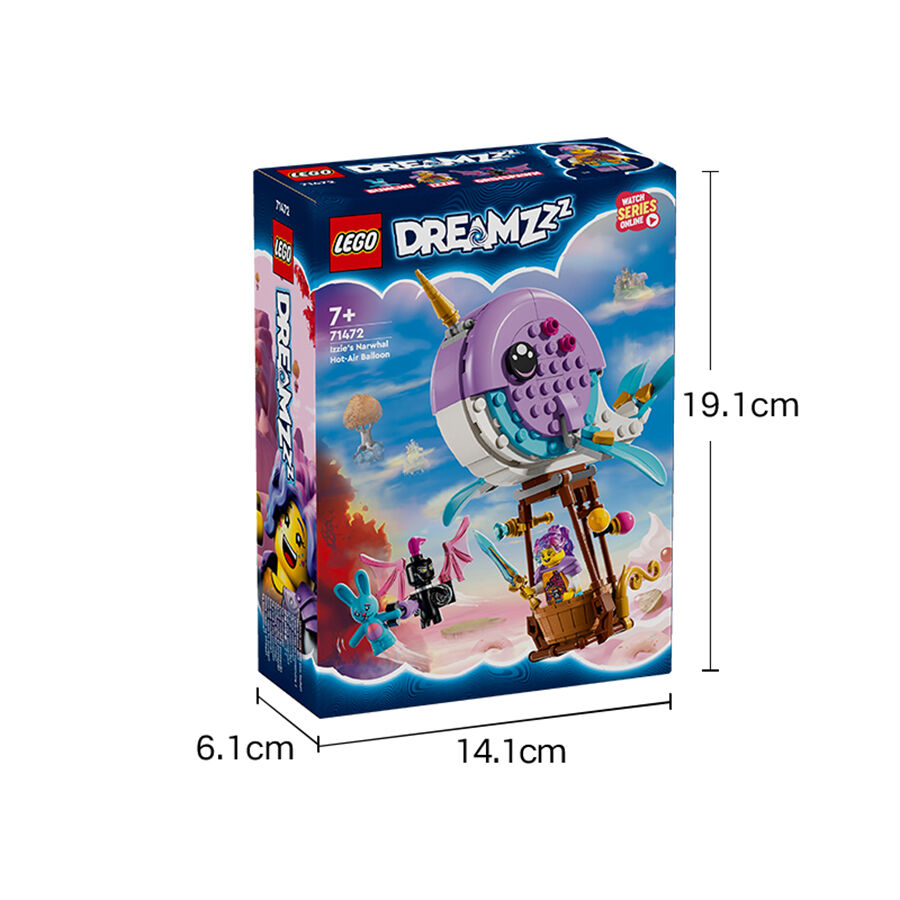 LEGO-Dreamzzz Izzie'S Narwhal Hot-Air Balloon 71472 | Toys”R”Us
