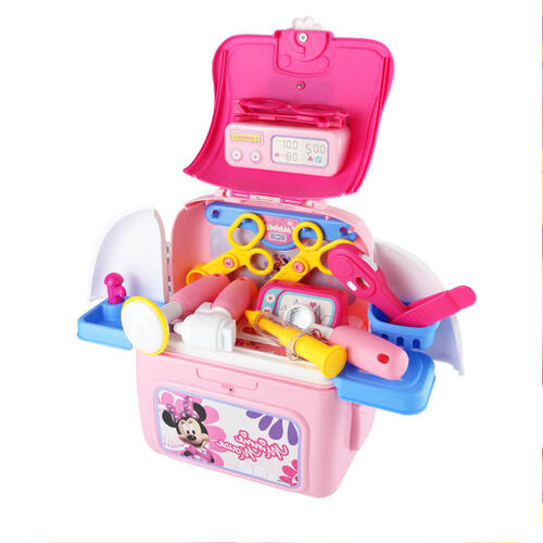 Disney迪士尼 米妮系列医具玩具背包/女孩 蓝色