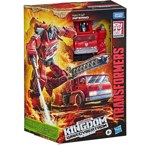 Transformers变形金刚决战塞伯坦王国航行家级系列-消防车