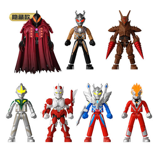 布鲁可 奥特名鉴闪耀版第七弹-决战时刻 - 随机发货