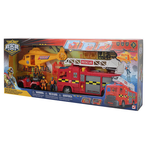 Rescue Force Emergency Team Playset