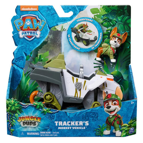 Paw Patrol Paw Vhc Themed Vhicle Jungle  - Assorted
