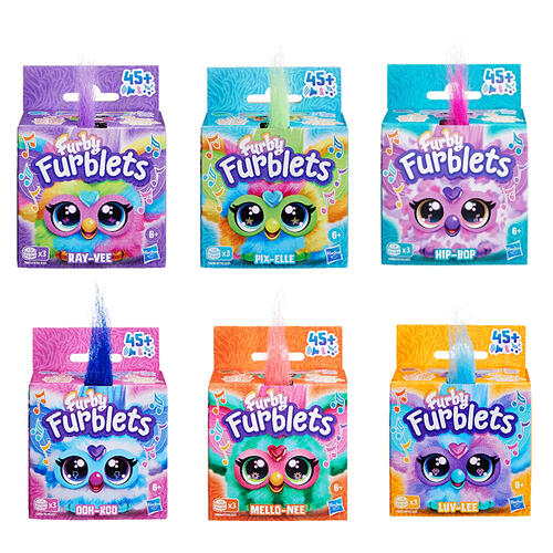Furby Mini Baby Plush Electronic Doll - Assorted